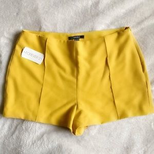 Bright Yellow Summer Shorts